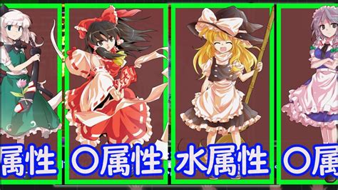 東方五行|属性について